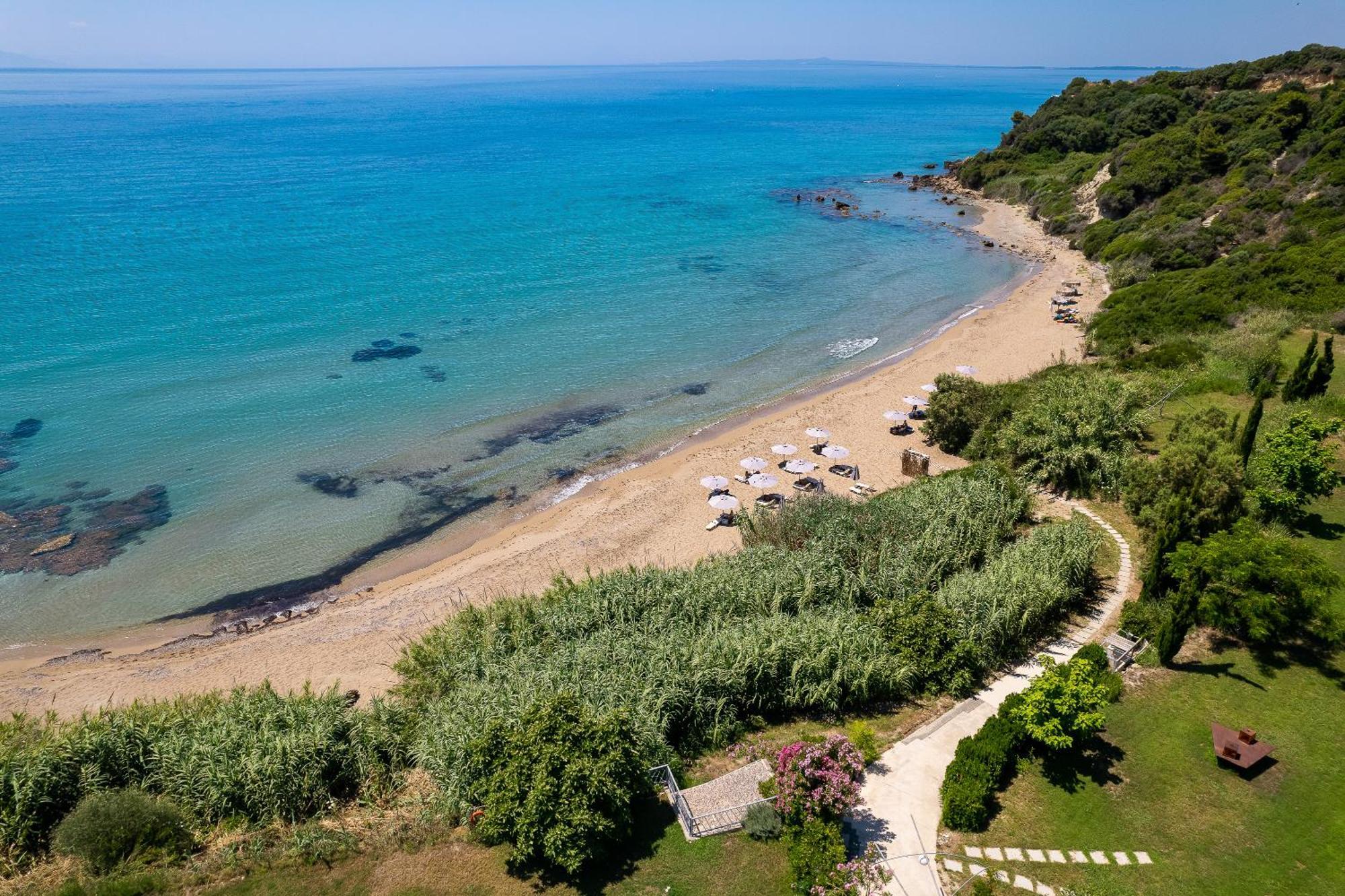 Mare Dei Suites Hotel Ionian Resort Skafidia Bagian luar foto