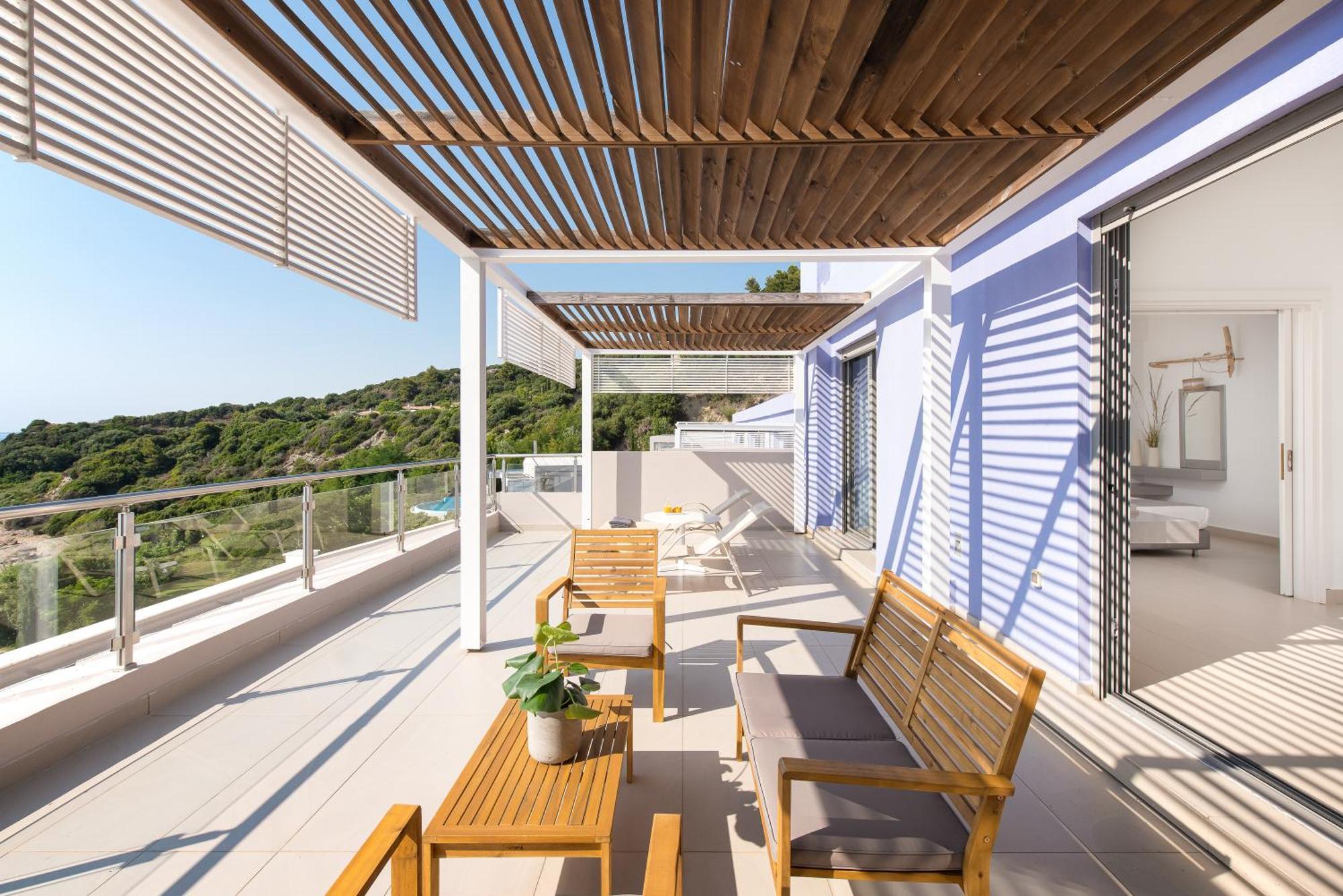Mare Dei Suites Hotel Ionian Resort Skafidia Bagian luar foto