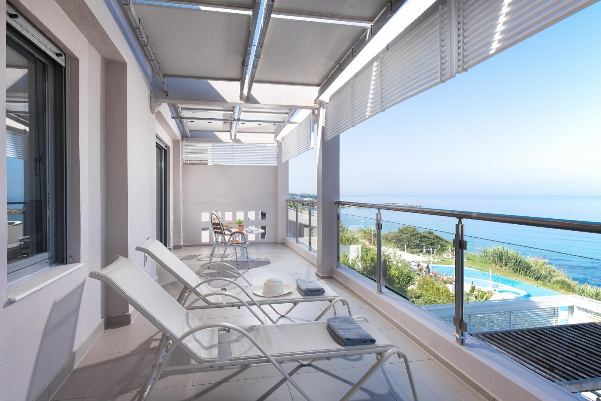 Mare Dei Suites Hotel Ionian Resort Skafidia Bagian luar foto