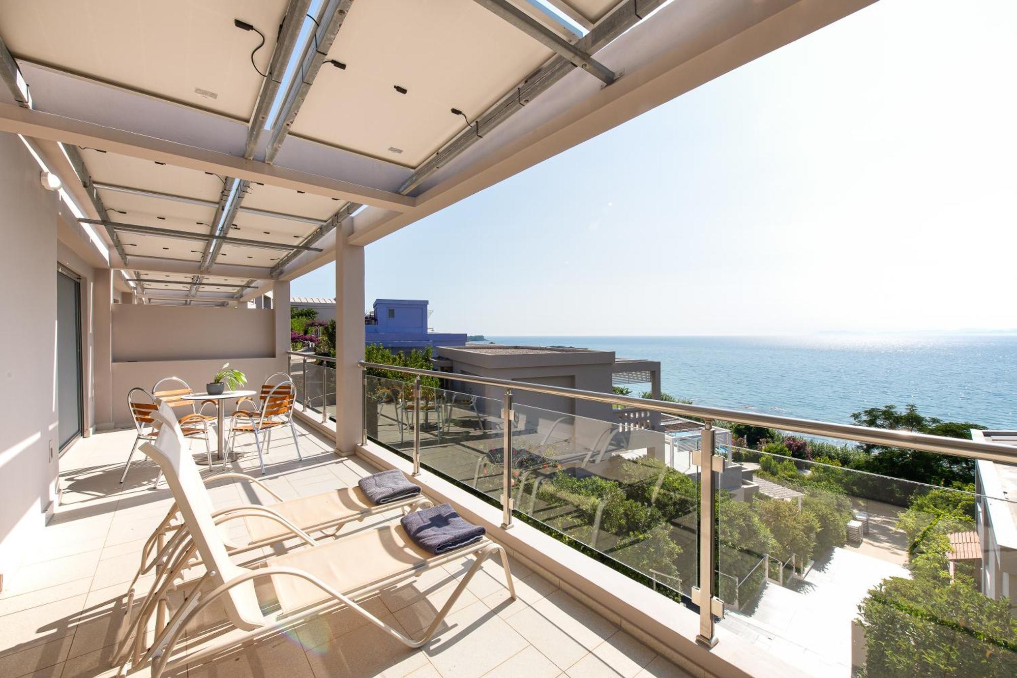 Mare Dei Suites Hotel Ionian Resort Skafidia Bagian luar foto