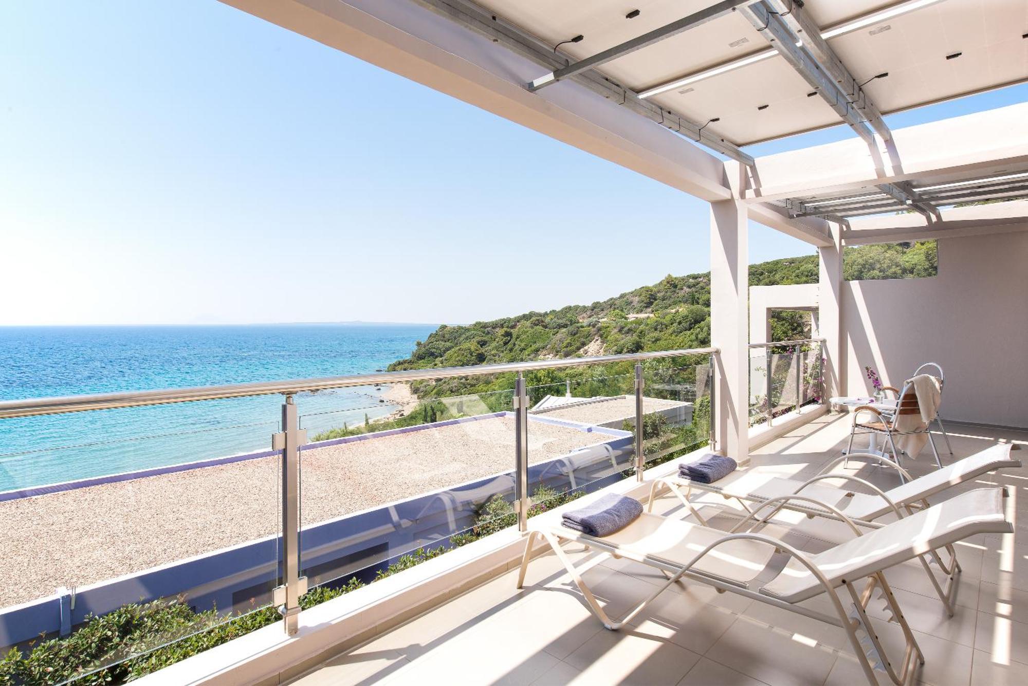 Mare Dei Suites Hotel Ionian Resort Skafidia Bagian luar foto