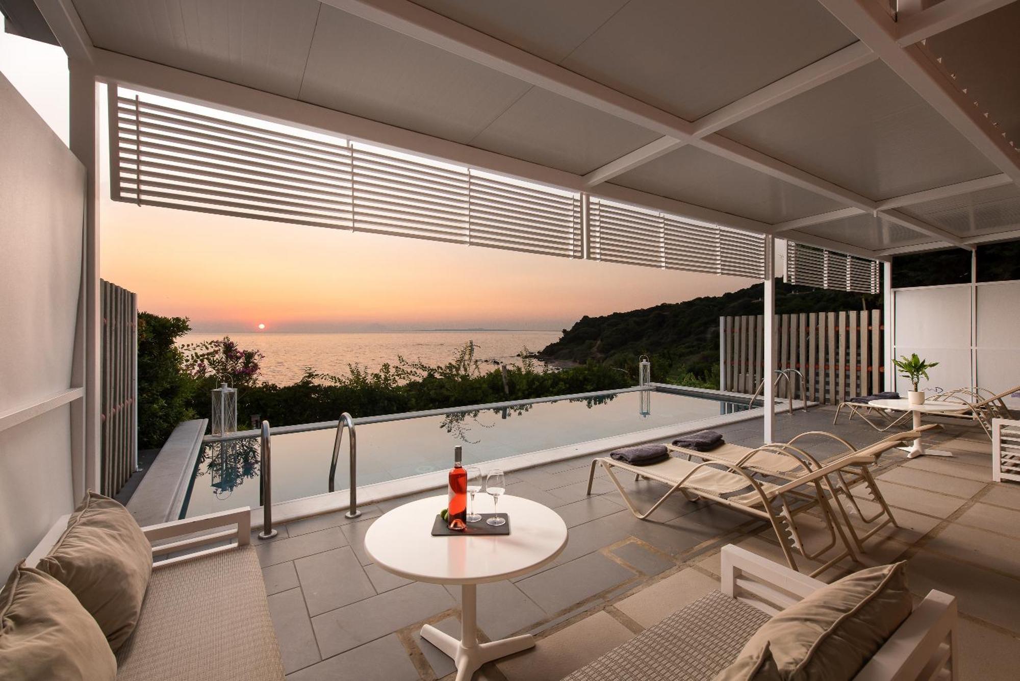 Mare Dei Suites Hotel Ionian Resort Skafidia Bagian luar foto