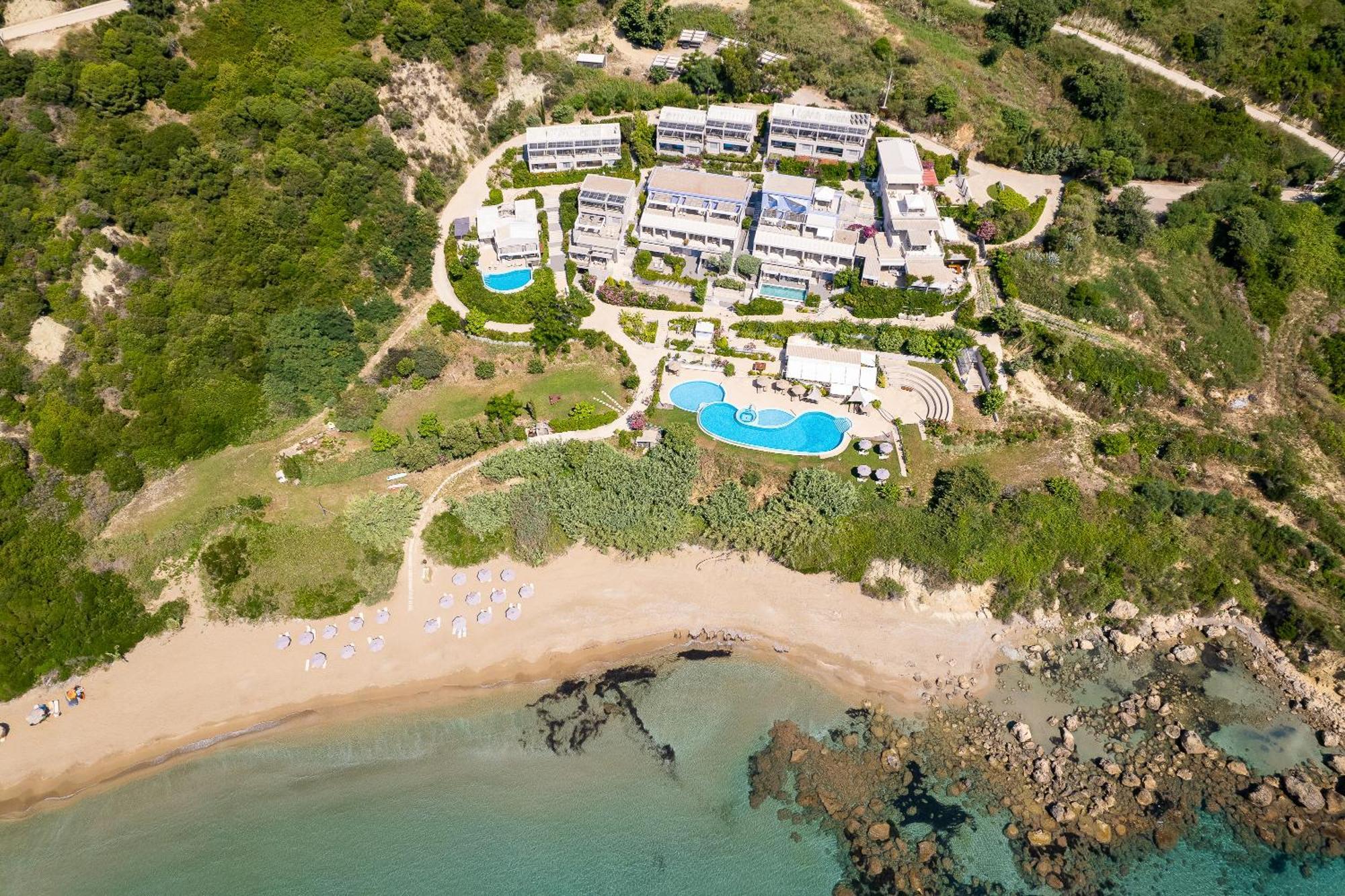 Mare Dei Suites Hotel Ionian Resort Skafidia Bagian luar foto