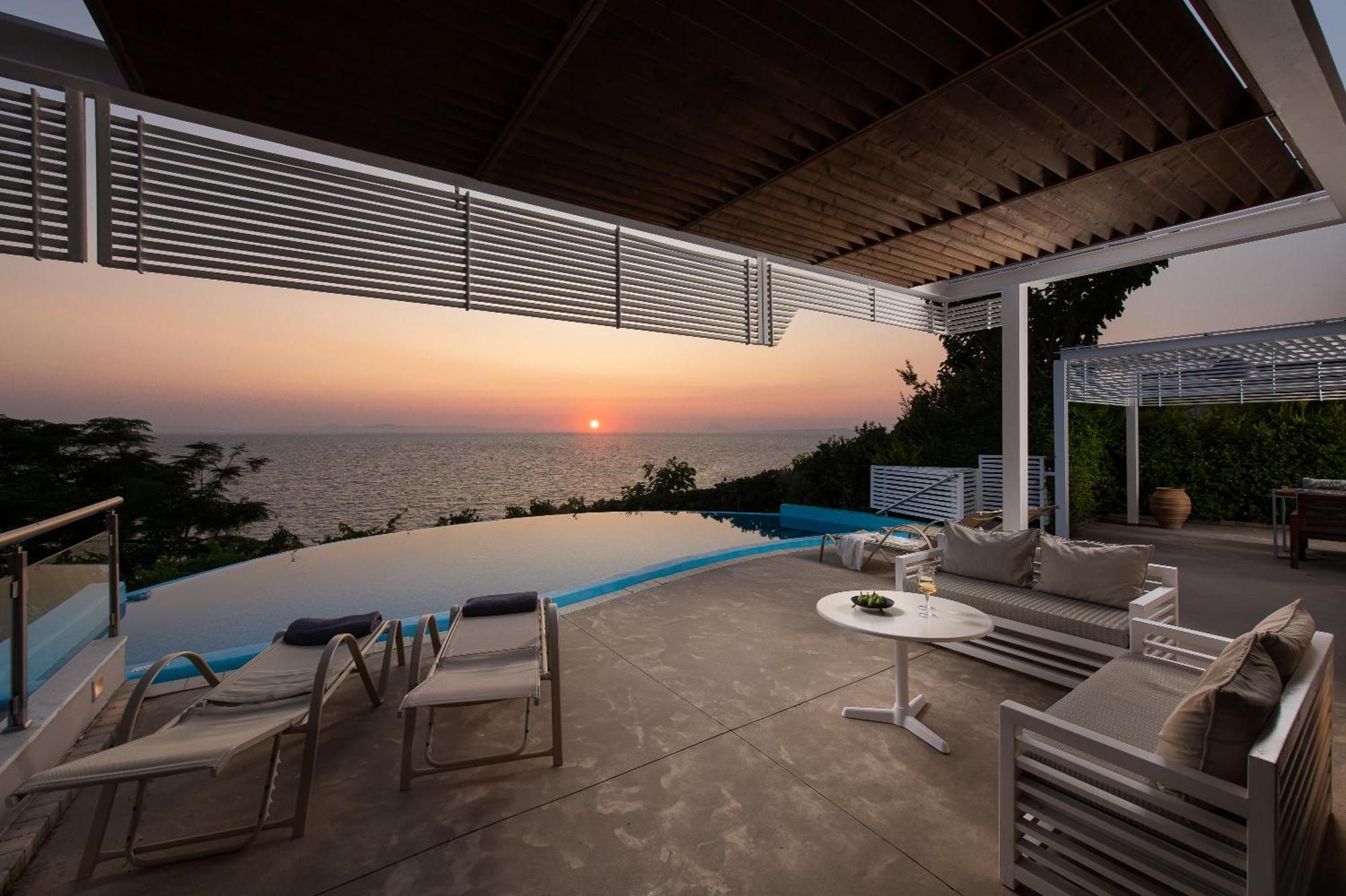 Mare Dei Suites Hotel Ionian Resort Skafidia Bagian luar foto
