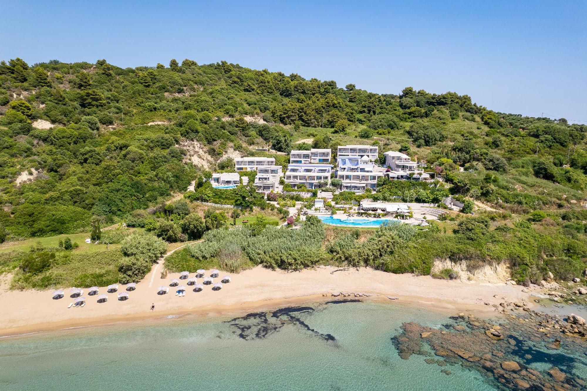 Mare Dei Suites Hotel Ionian Resort Skafidia Bagian luar foto